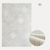 Classic Scandinavian 3D design Wilton woven carpet (Autumn Moon)